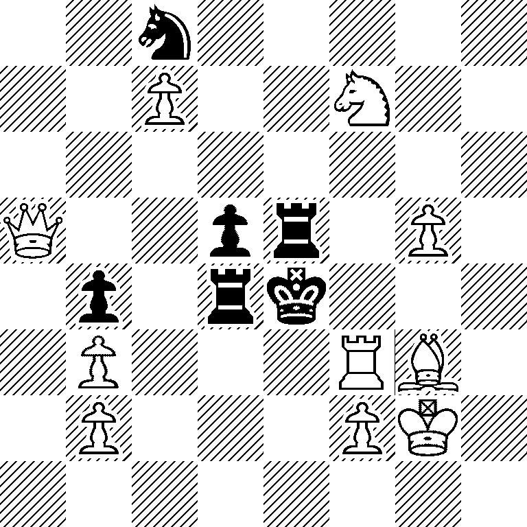 2n5/2P2N2/8/Q2pr1P1/1p1rk3/1P3RB1/1P3PK1/8