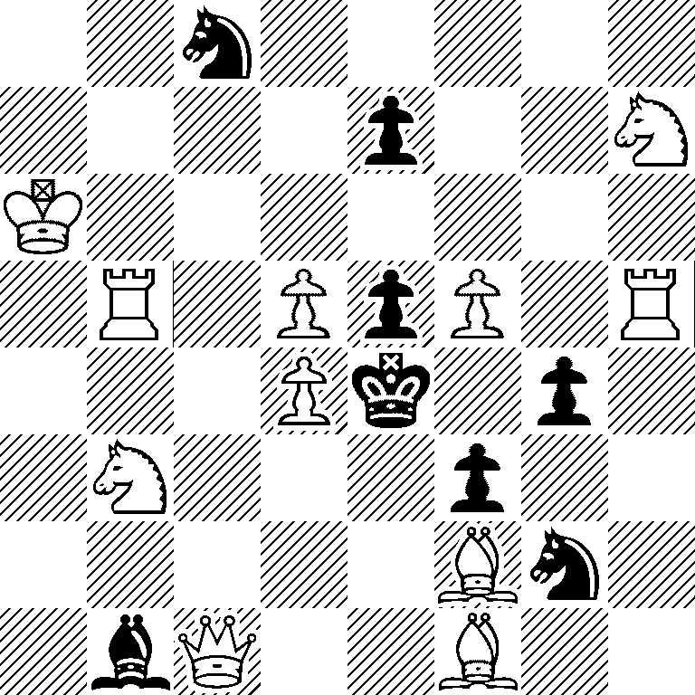 2n5/4p2N/K7/1R1PpP1R/3Pk1p1/1N3p2/5Bn1/1bQ2B2