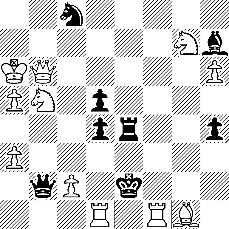 2n5/6Nb/KQ5P/PN1p4/3pr2p/P7/1qP1k3/3R1RB1
