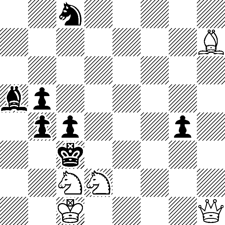 2n5/7B/8/bp6/1pp3p1/2k5/2NN4/2K4Q