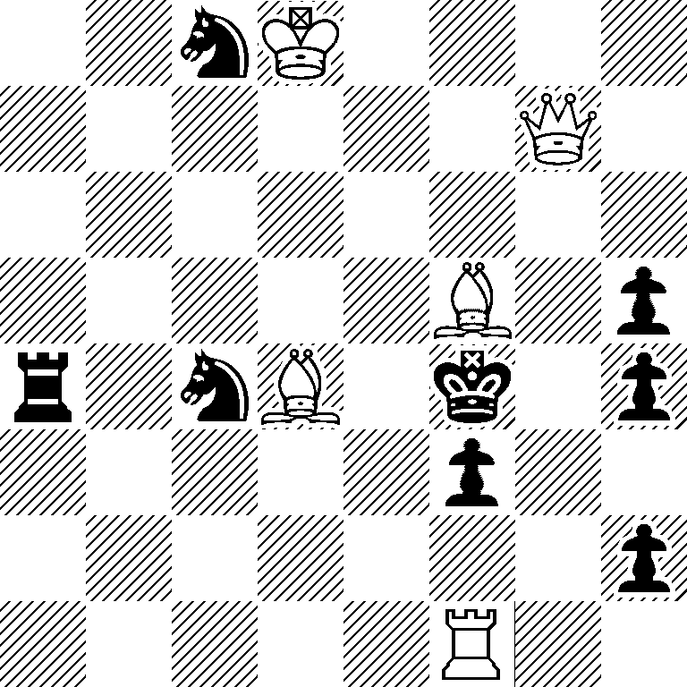 2nK4/6Q1/8/5B1p/r1nB1k1p/5p2/7p/5R2