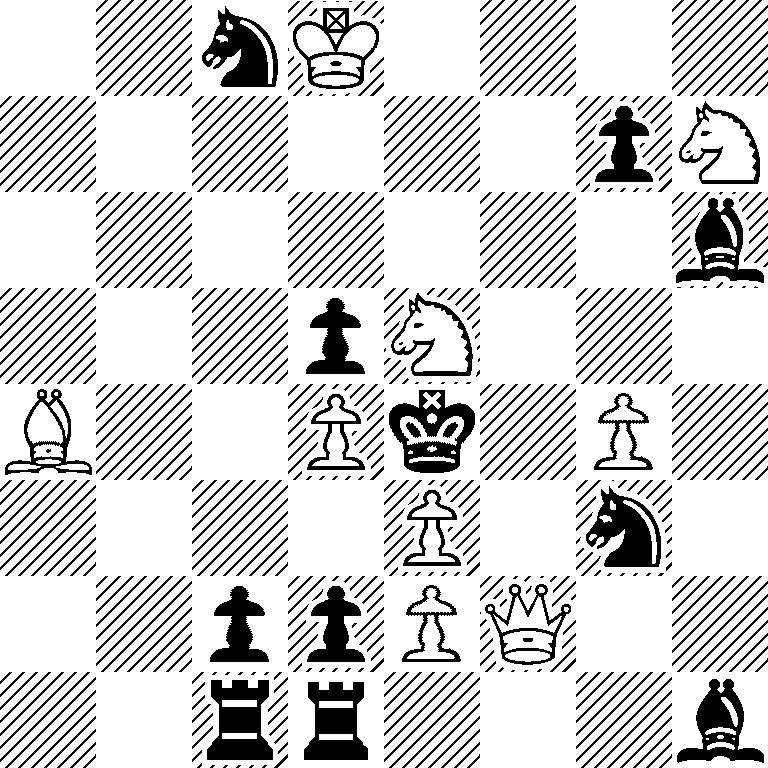 2nK4/6pN/7b/3pN3/B2Pk1P1/4P1n1/2ppPQ2/2rr3b