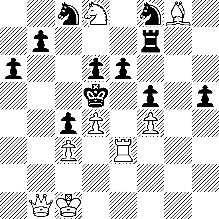 2nN1nB1/1p3r2/p2pp3/3k1p1p/2pP1P2/2P1R3/8/1QK5