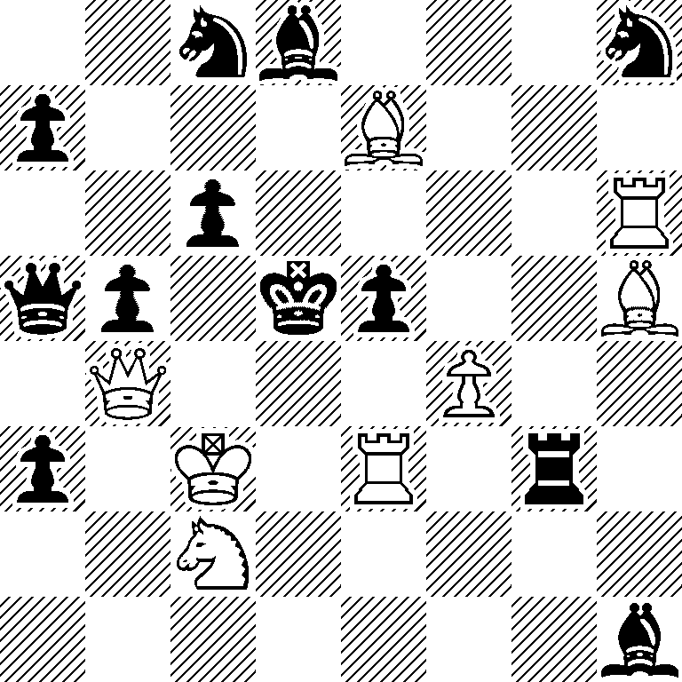 2nb3n/p3B3/2p4R/qp1kp2B/1Q3P2/p1K1R1r1/2N5/7b