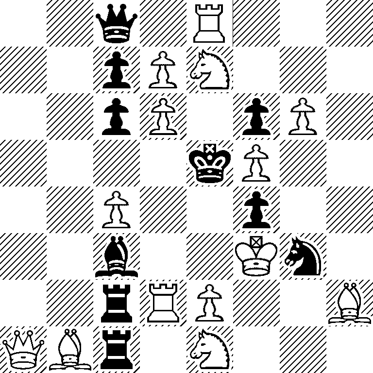 2q1R3/2pPN3/2pP1pP1/4kP2/2P2p2/2b2Kn1/2rRP2B/QBr1N3