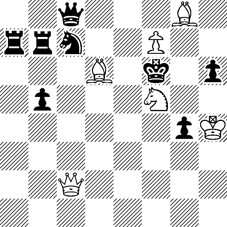 2q3B1/rrn2P2/3B1k1p/1p3N2/6pK/8/2Q5/8