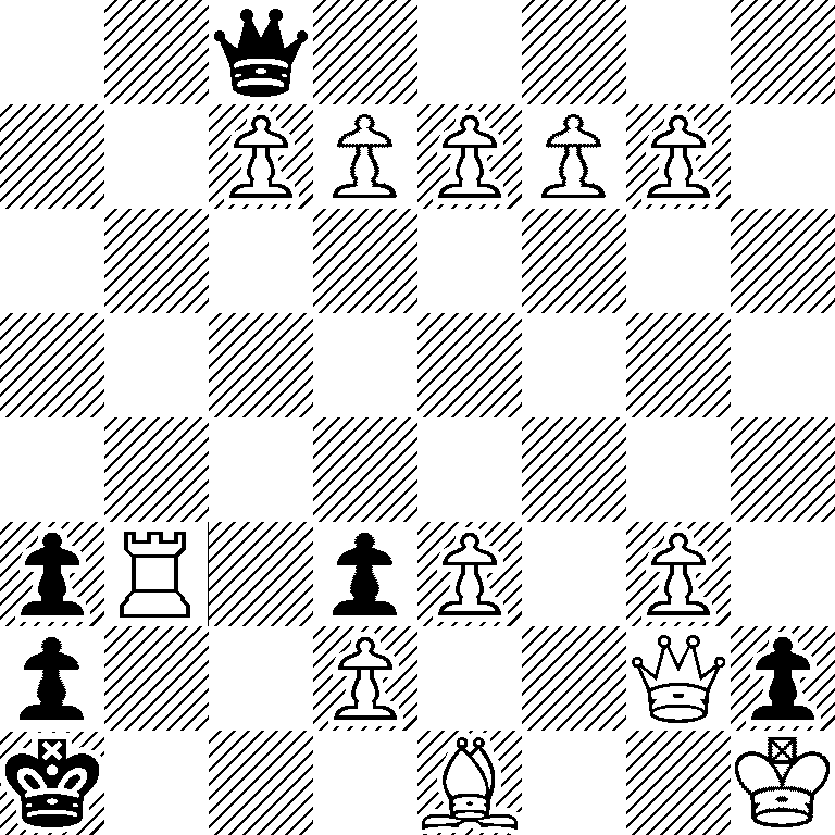 2q5/2PPPPP1/8/8/8/pR1pP1P1/p2P2Qp/k3B2K