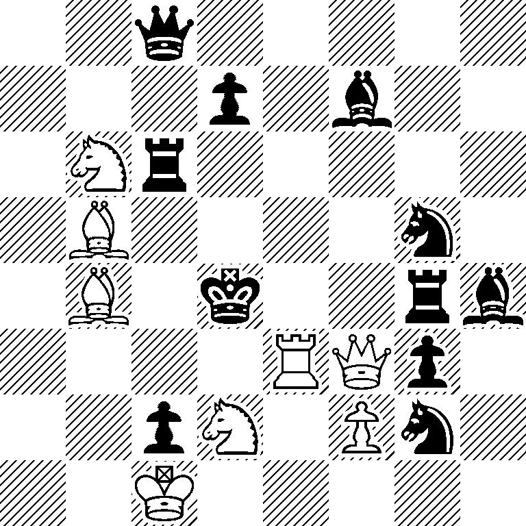 2q5/3p1b2/1Nr5/1B4n1/1B1k2rb/4RQp1/2pN1Pn1/2K5