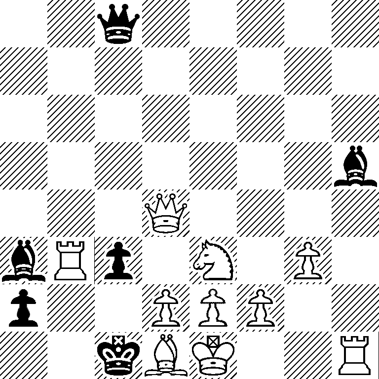2q5/8/8/7b/3Q4/bRp1N1P1/p2PPP2/2kBK2R