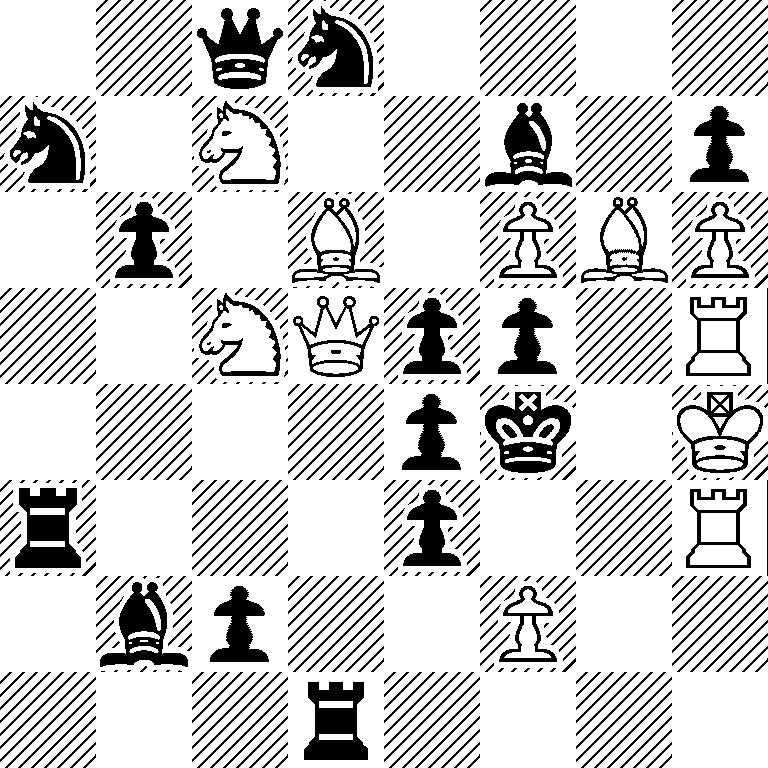 2qn4/n1N2b1p/1p1B1PBP/2NQpp1R/4pk1K/r3p2R/1bp2P2/3r4