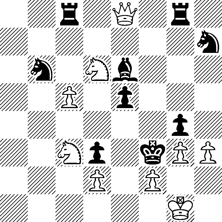 2r1Q1r1/7n/1n1Nb3/2P1p3/6p1/2Np1kPP/3P1P2/6K1