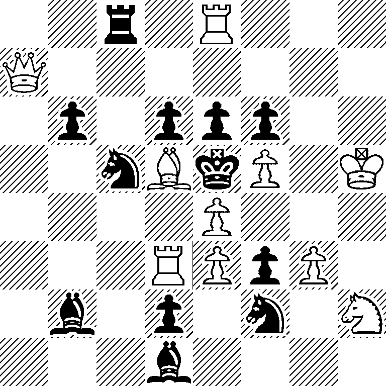 2r1R3/Q7/1p1ppp2/2nBkP1K/4P3/3RPpP1/1b1p1n1N/3b4