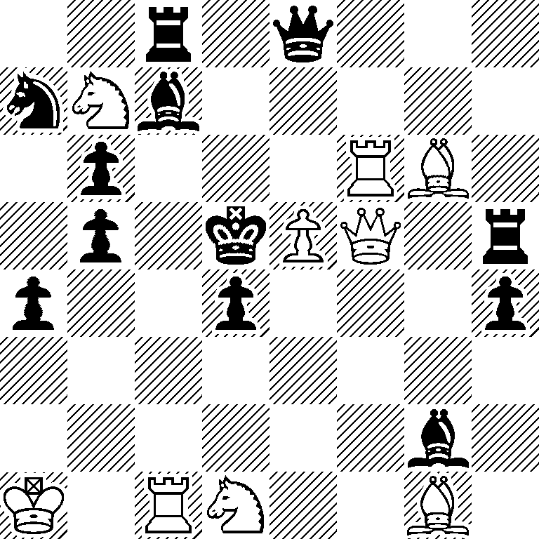 2r1q3/nNb5/1p3RB1/1p1kPQ1r/p2p3p/8/6b1/K1RN2B1