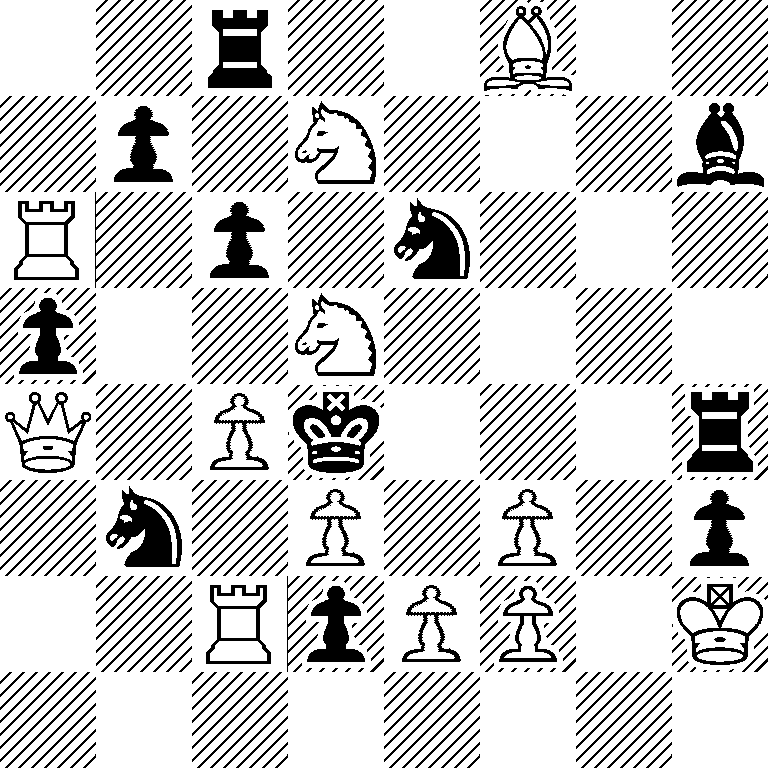 2r2B2/1p1N3b/R1p1n3/p2N4/Q1Pk3r/1n1P1P1p/2RpPP1K/8