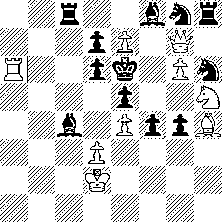 2r2bnr/3pP1Q1/R2pk1Pn/4p2N/2b1PppB/3P4/3K4/8