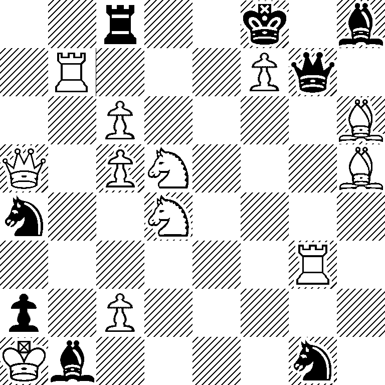 2r2k1b/1R3Pq1/2P4B/Q1PN3B/n2N4/6R1/p1P5/Kb4n1