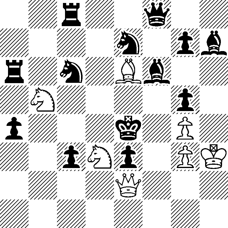 2r2q2/4n1pb/r1n1Bb2/1N4p1/p3k1P1/2pNp1PK/4Q3/8