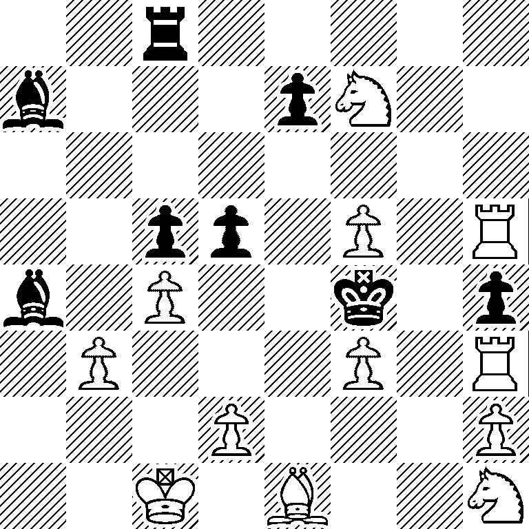2r5/b3pN2/8/2pp1P1R/b1P2k1p/1P3P1R/3P3P/2K1B2N