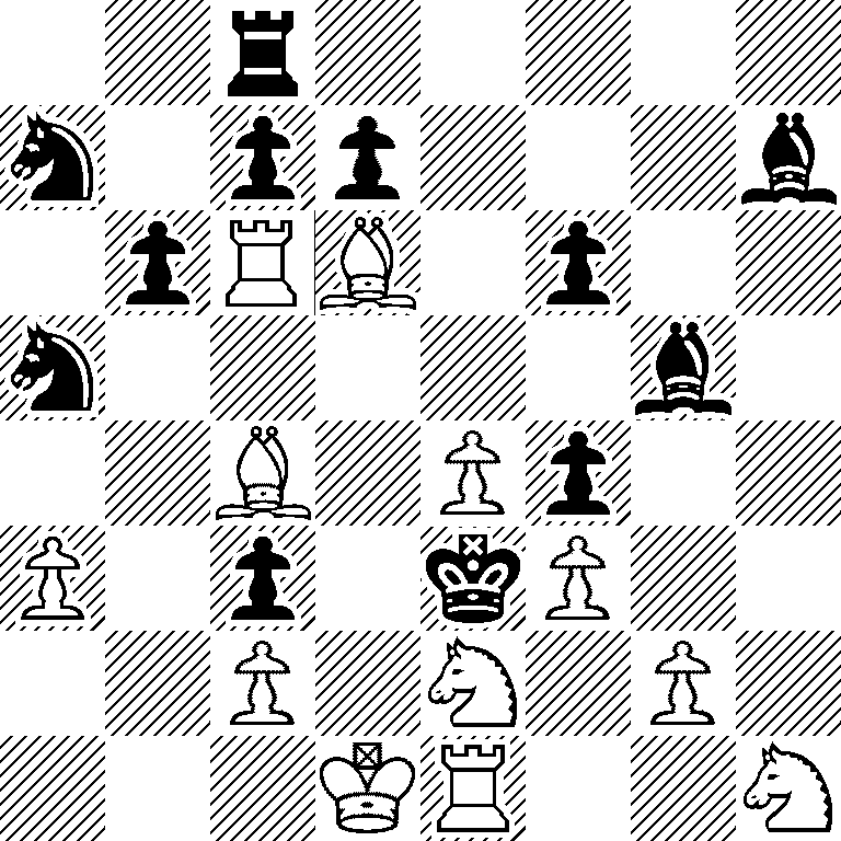 2r5/n1pp3b/1pRB1p2/n5b1/2B1Pp2/P1p1kP2/2P1N1P1/3KR2N