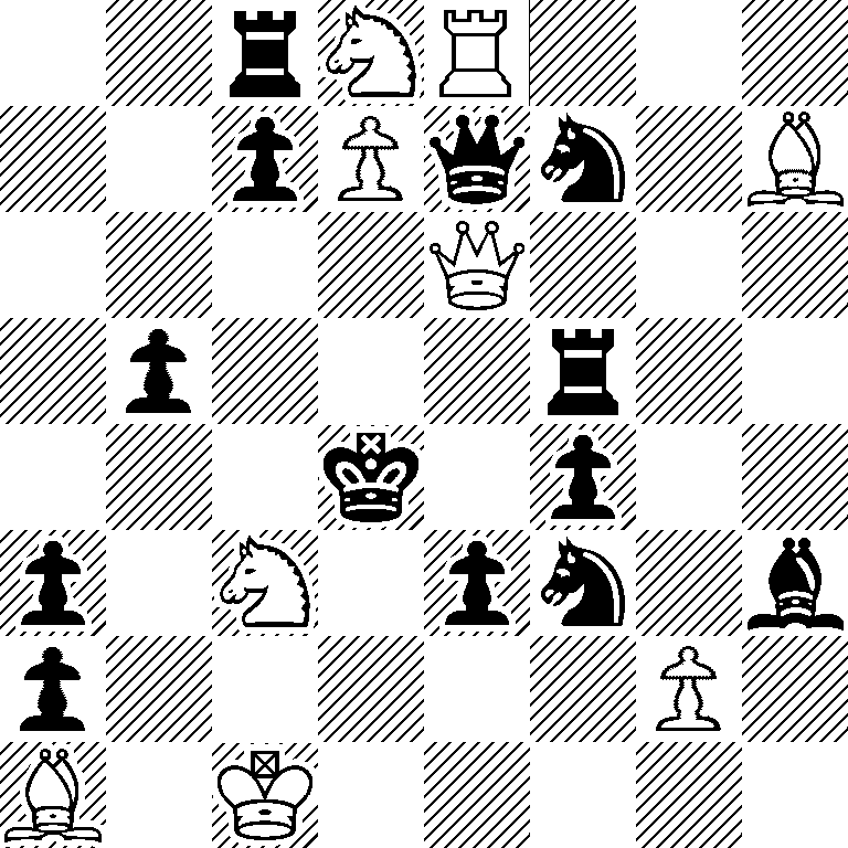 2rNR3/2pPqn1B/4Q3/1p3r2/3k1p2/p1N1pn1b/p5P1/B1K5
