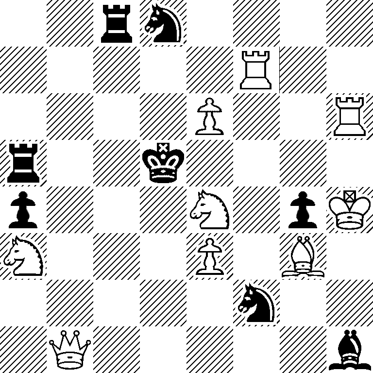 2rn4/5R2/4P2R/r2k4/p3N1pK/N3P1B1/5n2/1Q5b