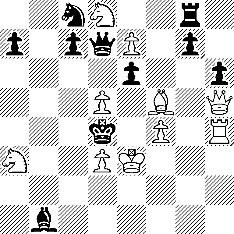 2sS2r1/p1pqP1p1/4p2p/3P1B1Q/3k1P1R/S2PK3/8/1b6