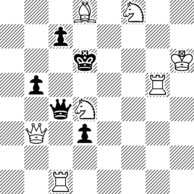3B1N2/2p5/3k3K/1p4R1/2qN4/1Q1p4/8/2R5