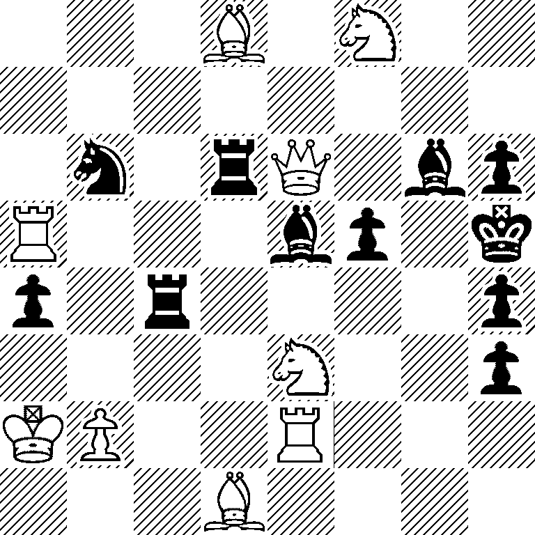 3B1N2/8/1n1rQ1bp/R3bp1k/p1r4p/4N2p/KP2R3/3B4