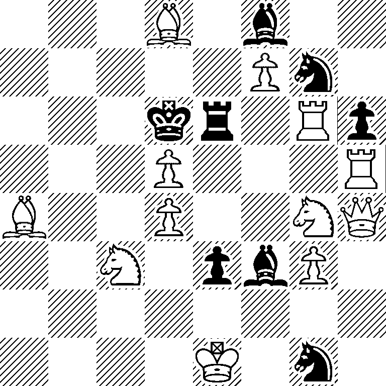 3B1b2/5Pn1/3kr1Rp/3P3R/B2P2NQ/2N1pbP1/8/4K1n1