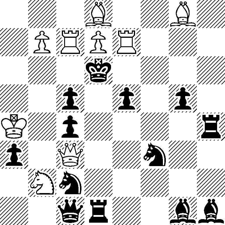 3B2B1/1PRPR3/3k4/2p1p1p1/K1p4r/p1Q2n2/1Nn5/2qr2bb