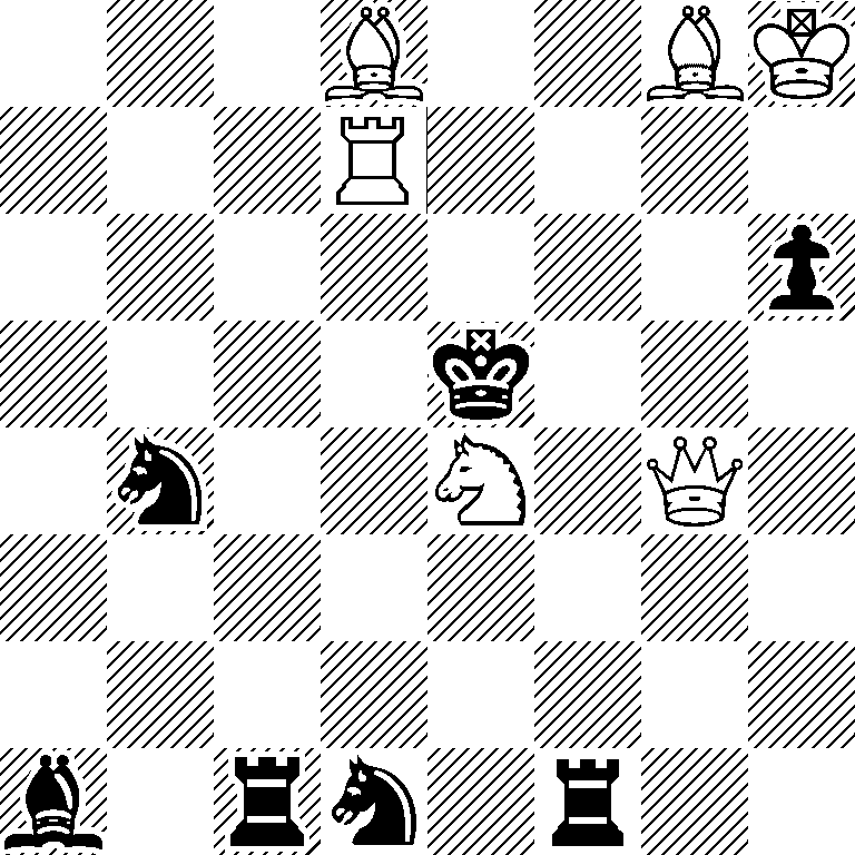 3B2BK/3R4/7p/4k3/1n2N1Q1/8/8/b1rn1r2