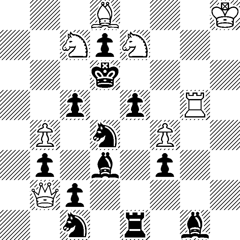 3B3K/2NpN3/3k4/2p1p1R1/1P1n1P2/1p1b1p2/1Qp5/2n1r1b1