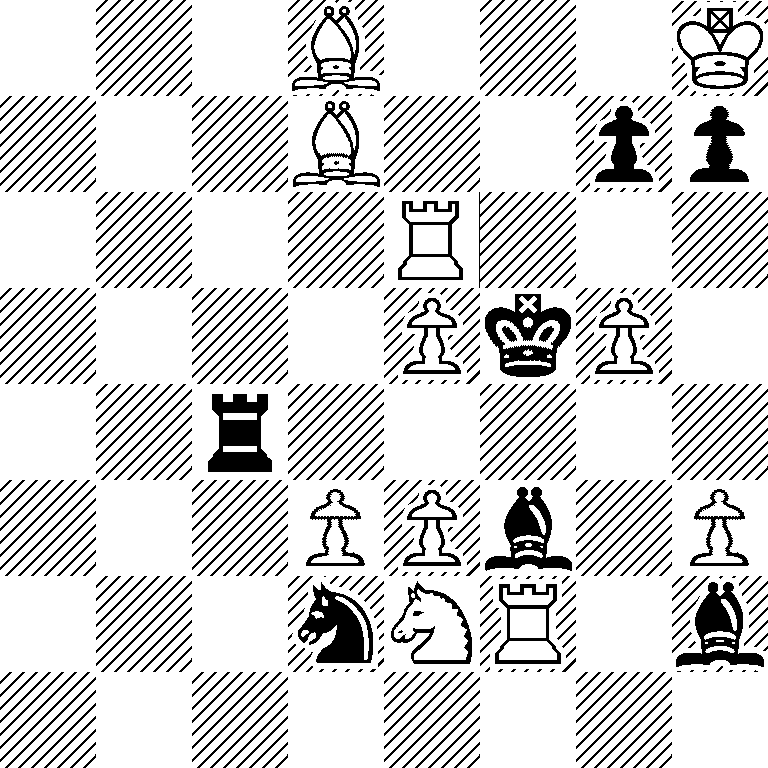 3B3K/3B2pp/4R3/4PkP1/2r5/3PPb1P/3nNR1b/8