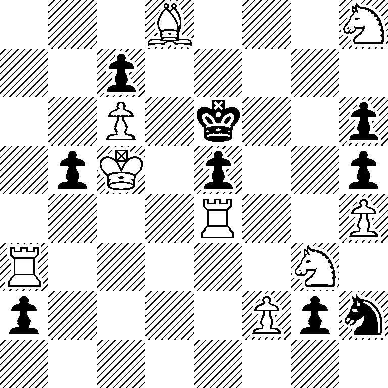 3B3N/2p5/2P1k2p/1pK1p2p/4R2P/R5N1/p4Ppn/8