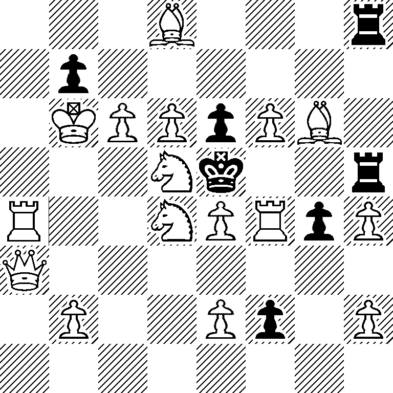 3B3r/1p6/1KPPpPB1/3Nk2r/R2NPRpP/Q7/1P2Pp1P/8