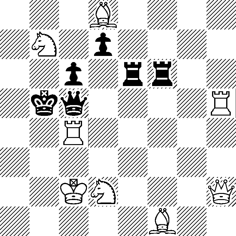 3B4/1N1p4/2p1rr2/1kq4R/2R5/8/2KN3Q/5B2