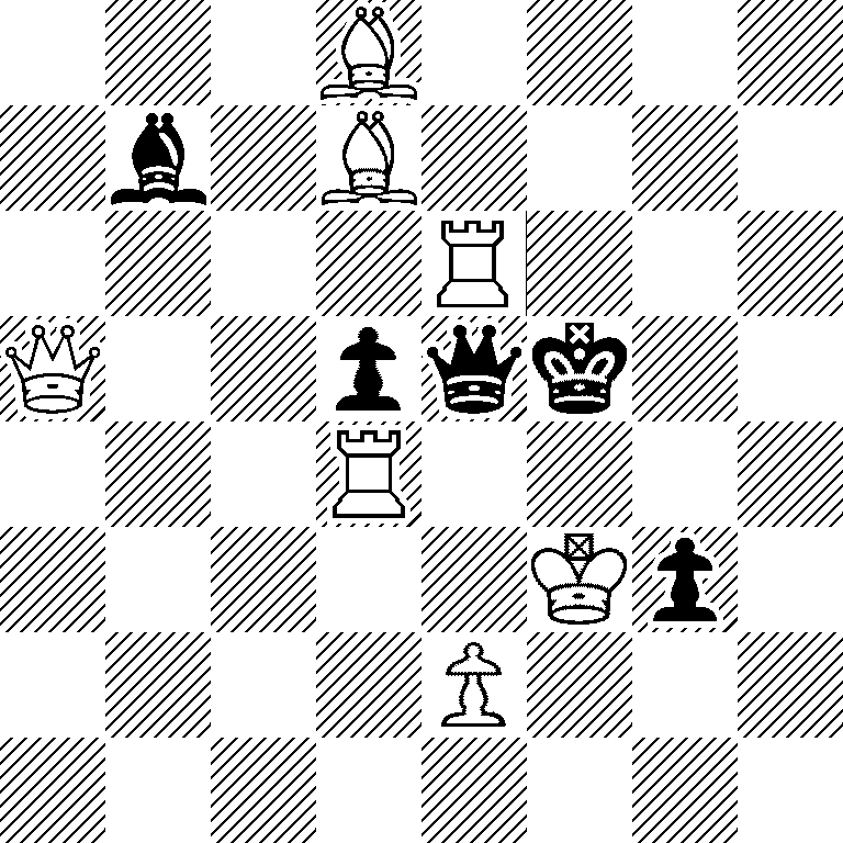 3B4/1b1B4/4R3/Q2pqk2/3R4/5Kp1/4P3/8