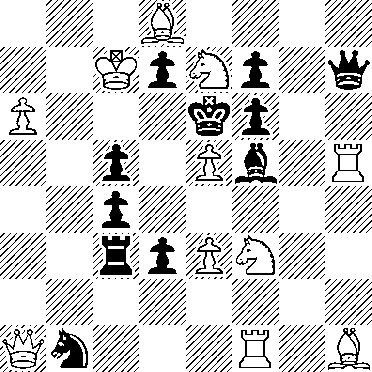 3B4/2KpNp1q/P3kp2/2p1Pb1R/2p5/2rpPN2/8/Qn3R1B