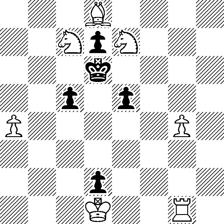 3B4/2NpN3/3k4/2p1p3/P5P1/8/3p4/3K2R1