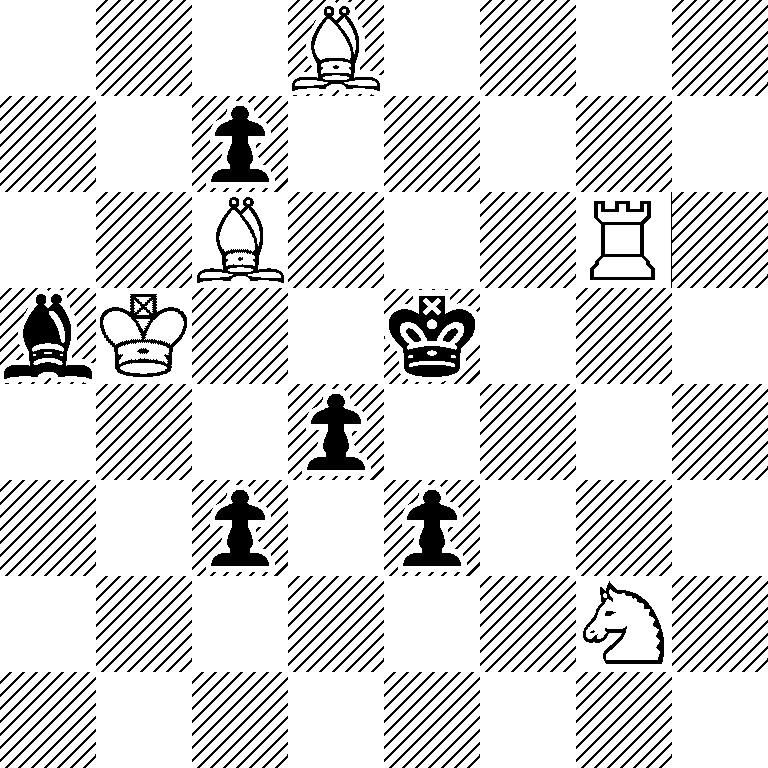 3B4/2p5/2B3R1/bK2k3/3p4/2p1p3/6N1/8