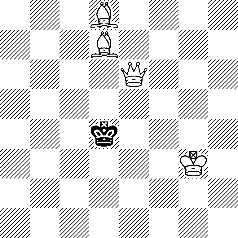 3B4/3B4/4Q3/8/3k4/6K1/8/8