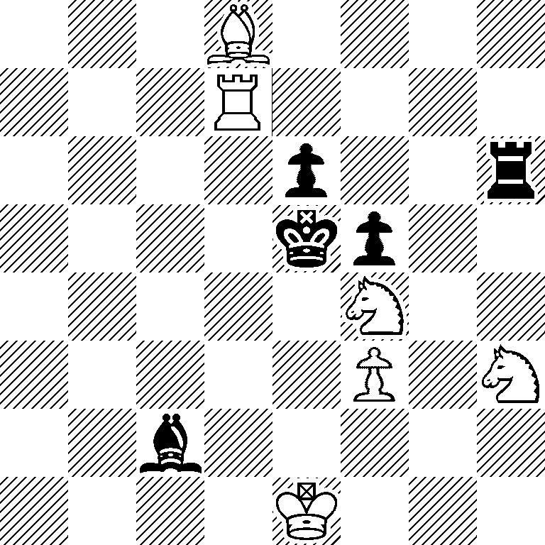 3B4/3R4/4p2r/4kp2/5N2/5P1N/2b5/4K3