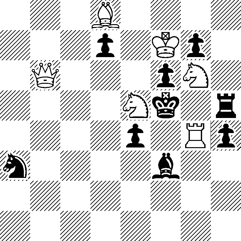 3B4/3p1Kp1/1Q3pN1/4Nk1r/4p1Rp/n4b2/8/8