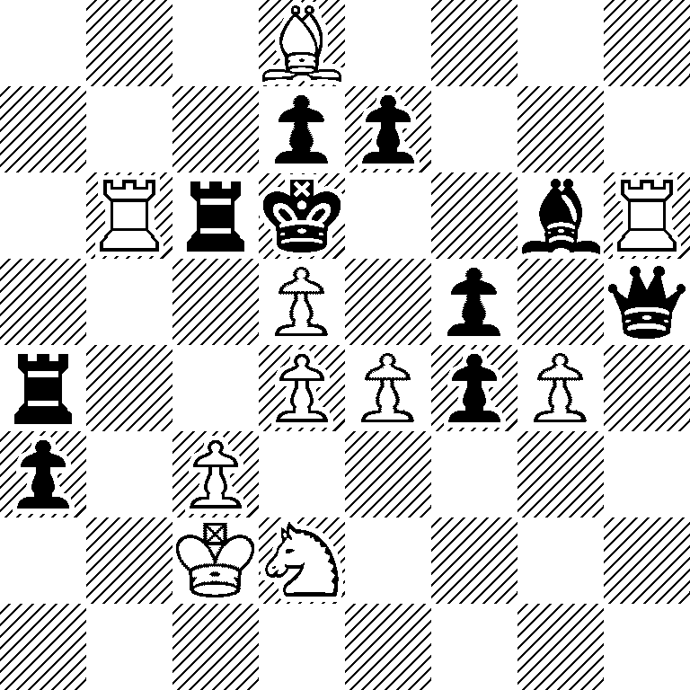 3B4/3pp3/1Rrk2bR/3P1p1q/r2PPpP1/p1P5/2KN4/8