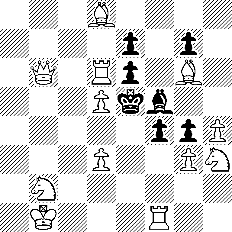 3B4/4p1p1/1Q1Rp1B1/3Pkb2/5ppP/3P2PN/1N6/1K3R2