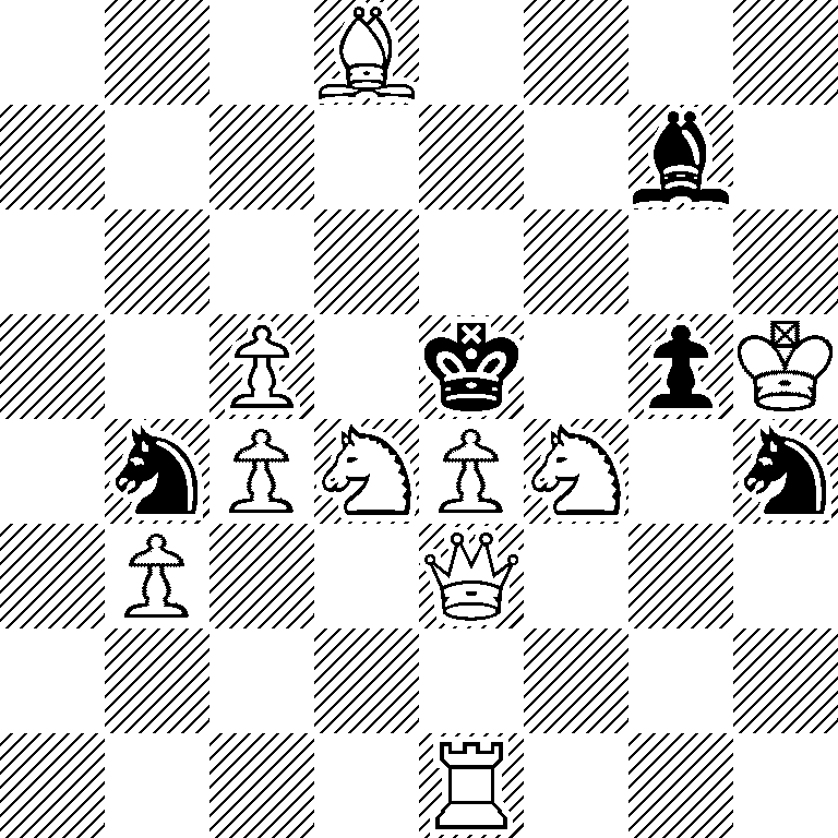 3B4/6b1/8/2P1k1pK/1nPNPN1n/1P2Q3/8/4R3