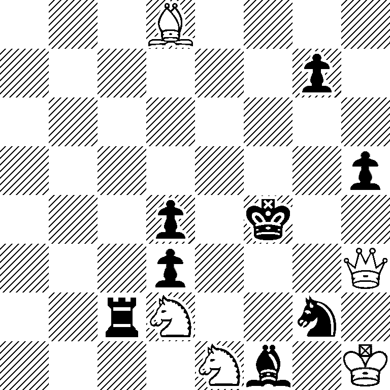 3B4/6p1/8/7p/3p1k2/3p3Q/2rN2n1/4Nb1K