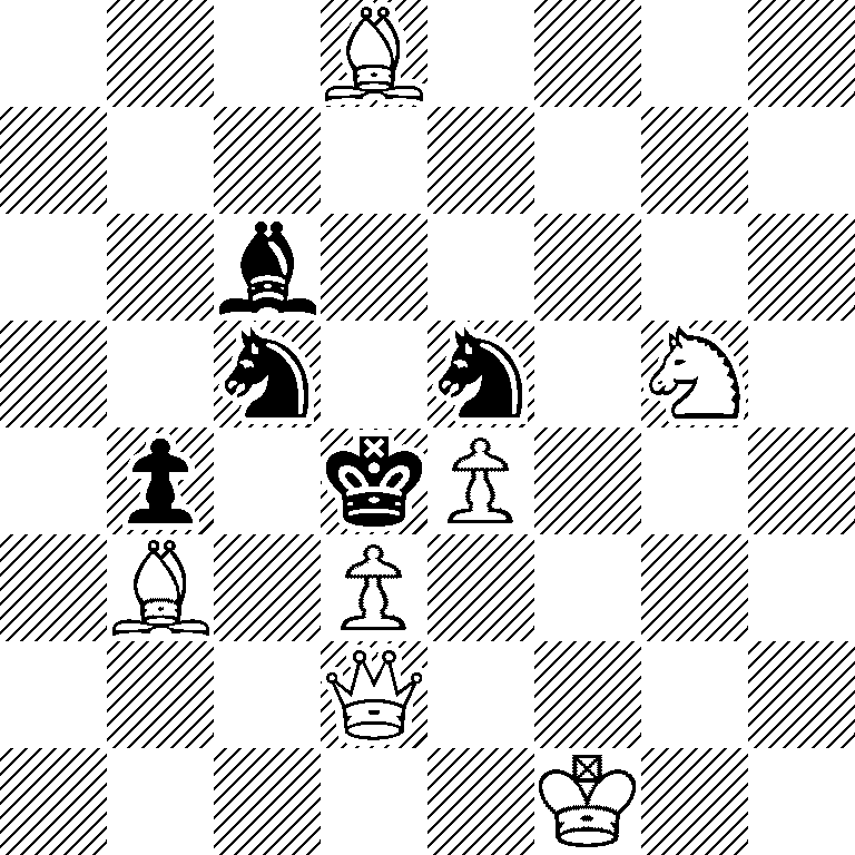 3B4/8/2b5/2n1n1N1/1p1kP3/1B1P4/3Q4/5K2