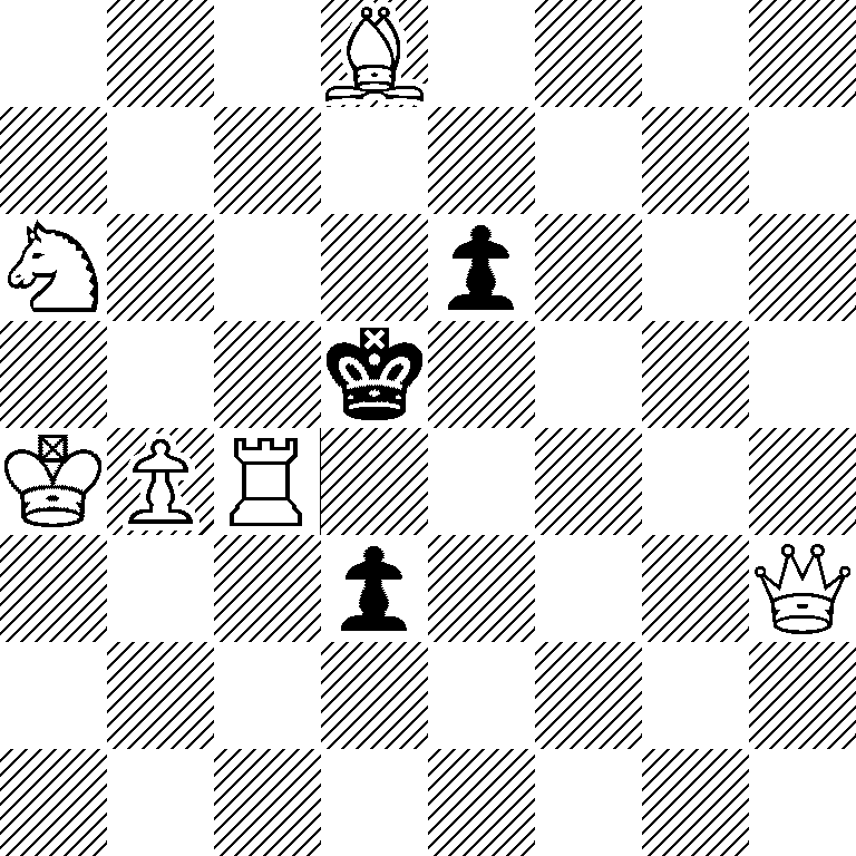 3B4/8/N3p3/3k4/KPR5/3p3Q/8/8