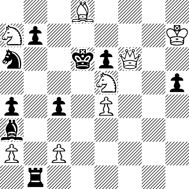 3B4/Np5K/n2kpQ2/4N2p/p1p1P3/b7/P1P5/1r6